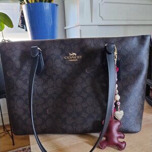 COACH Gallery Tote Bag In Signature Canvas